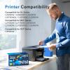 imageValuetoner 201X Toner Compatible for HP 201X Toner Cartridges 4 Pack High Yield CF400X CF401X CF402X CF403X for Color Laserjet Pro MFP M277dw M252dw M277c6 M277n M252n M277 Black Cyan Yellow MagentaTN760 Black