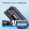 imageValuetoner 201X Toner Compatible for HP 201X Toner Cartridges 4 Pack High Yield CF400X CF401X CF402X CF403X for Color Laserjet Pro MFP M277dw M252dw M277c6 M277n M252n M277 Black Cyan Yellow Magenta89X Black