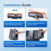 imageValuetoner 201X Toner Compatible for HP 201X Toner Cartridges 4 Pack High Yield CF400X CF401X CF402X CF403X for Color Laserjet Pro MFP M277dw M252dw M277c6 M277n M252n M277 Black Cyan Yellow MagentaTN760 Black