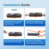imageValuetoner 201X Toner Compatible for HP 201X Toner Cartridges 4 Pack High Yield CF400X CF401X CF402X CF403X for Color Laserjet Pro MFP M277dw M252dw M277c6 M277n M252n M277 Black Cyan Yellow Magentafor hp 201a blackcyanmagentayellow