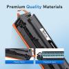 imageValuetoner 201X Toner Compatible for HP 201X Toner Cartridges 4 Pack High Yield CF400X CF401X CF402X CF403X for Color Laserjet Pro MFP M277dw M252dw M277c6 M277n M252n M277 Black Cyan Yellow Magentafor hp 202x black and color