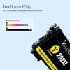 imageValuetoner 202 202XL Remanufactured Ink Cartridges Replacement for Epson 202XL Ink Cartridges Multipack for Expression Home XP5100 Workforce WF2860 Printer 1 Black 1 Cyan 1 Magenta 1 Yellow