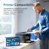 imageValuetoner Compatible 80A Toner Cartridge Replacement for HP 80A Toner Cartridge Black CF280A 80X CF280X for HP Laserjet Pro M400 401a 401d 401n 401dn M401dw 425dn 425dw Series Printer 2 Pack
