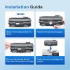 imageValuetoner Compatible 80A Toner Cartridge Replacement for HP 80A Toner Cartridge Black CF280A 80X CF280X for HP Laserjet Pro M400 401a 401d 401n 401dn M401dw 425dn 425dw Series Printer 2 Pack