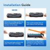 imageValuetoner Compatible Toner Cartridges Replacement for HP 410A 410X CF410A CF411A CF412A CF413A for HP 410A Black Toner Cartridge for HP M477fdw M477fnw M477fdn M452dw M452nw M452dn M377dw4 Pack