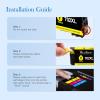 imageValuetoner Remanufactured 702XL T702 702 XL T702XL Replacement for Epson 702 Ink cartridges for Epson Workforce Pro WF3733 WF3720 WF3730 Printer Large Black Cyan Magenta Yellow 4 Pack4