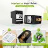 imageValuetoner Remanufactured Ink Cartridges Replacement for HP 65 Black Ink Cartridge 65XL 65 XL High Yield Work for Envy 5055 5052 5058 DeskJet 3755 2655 3720 3722 3723 3752 3758 2652 2624 2 Black63xl black ink cartridge