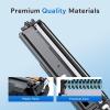 imageValuetoner TN221 TN221BK Compatible Toner Cartridge for Brother TN221 Toner Cartridges TN 221 TN221 Work for Brother HL3170CDW MFC9130CW HL3140CW MFC9330CDW MFC9340CDW Black2 PackTN221 2black