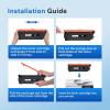 imageValuetoner TN221 TN221BK Compatible Toner Cartridge for Brother TN221 Toner Cartridges TN 221 TN221 Work for Brother HL3170CDW MFC9130CW HL3140CW MFC9330CDW MFC9340CDW Black2 Pack508X black and color toner