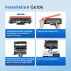 imageValuetoner TN221 TN221BK Compatible Toner Cartridge for Brother TN221 Toner Cartridges TN 221 TN221 Work for Brother HL3170CDW MFC9130CW HL3140CW MFC9330CDW MFC9340CDW Black2 Pack2 Black for Brother TN830XL