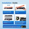 imageValuetoner TN221 TN221BK Compatible Toner Cartridge for Brother TN221 Toner Cartridges TN 221 TN221 Work for Brother HL3170CDW MFC9130CW HL3140CW MFC9330CDW MFC9340CDW Black2 Packfor TN229 XL