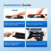 imageValuetoner TN221 TN221BK Compatible Toner Cartridge for Brother TN221 Toner Cartridges TN 221 TN221 Work for Brother HL3170CDW MFC9130CW HL3140CW MFC9330CDW MFC9340CDW Black2 Pack126A black toner cartridge  Cyan  Magenta  Yellow