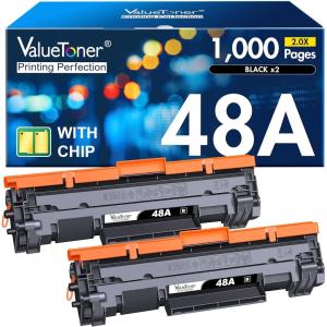 imageValuetoner 201X Toner Compatible for HP 201X Toner Cartridges 4 Pack High Yield CF400X CF401X CF402X CF403X for Color Laserjet Pro MFP M277dw M252dw M277c6 M277n M252n M277 Black Cyan Yellow MagentaH48A 2black