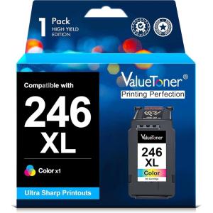 imageValuetoner 202 202XL Remanufactured Ink Cartridges Replacement for Epson 202XL Ink Cartridges Multipack for Expression Home XP5100 Workforce WF2860 Printer  1 Cyan 1 Magenta 1 Yellow246XL