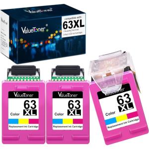 imageValuetoner Remanufactured 702XL T702 702 XL T702XL Replacement for Epson 702 Ink cartridges for Epson Workforce Pro WF3733 WF3720 WF3730 Printer Large Black Cyan Magenta Yellow 4 Pack63xl