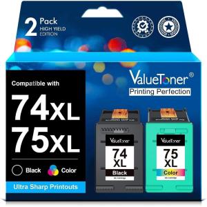 imageValuetoner Remanufactured 702XL T702 702 XL T702XL Replacement for Epson 702 Ink cartridges for Epson Workforce Pro WF3733 WF3720 WF3730 Printer Large Black Cyan Magenta Yellow 4 PackH7475XL2