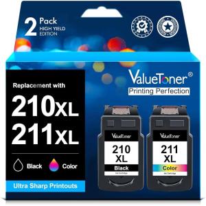imageValuetoner Remanufactured Ink Cartridge Replacement for Epson T288XL 288XL 288 XL to use with XP430 XP340 XP440 XP330 XP434 XP446 Printer 2 Black 1 Cyan 1 Magenta 1 Yellow 5 Pack210XL211XL