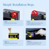 imageValuetoner 245XL Ink Cartridge Replacement for Canon 245XL Black Ink PG245XL 245 XL 243 for PIXMA TR4520 MX492 TS3122 MX490 MG3022 MG2522 MG2920 MG2420 MG2520 MG2922 MG2924 MG3029 Printer 2 Black950XL