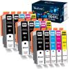 imageValuetoner 15Pack 564XL Ink Cartridges for HP Printers Replacement for HP 564 Ink Cartridges Combo Pack 564XL for Photosmart 7520 7525 7510 7515 B8550 B8553 B8558 C5324 C5370 3 BK 3 PBK ampamp 3 CMY