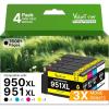 imageValuetoner 245XL Ink Cartridge Replacement for Canon 245XL Black Ink PG245XL 245 XL 243 for PIXMA TR4520 MX492 TS3122 MX490 MG3022 MG2522 MG2920 MG2420 MG2520 MG2922 MG2924 MG3029 Printer 2 Black950XL