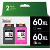imageValuetoner 245XL Ink Cartridge Replacement for Canon 245XL Black Ink PG245XL 245 XL 243 for PIXMA TR4520 MX492 TS3122 MX490 MG3022 MG2522 MG2920 MG2420 MG2520 MG2922 MG2924 MG3029 Printer 2 Blackfor hp ink 60 xl