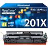 imageValuetoner Compatible 201X Black Toner Cartridge Replacement for HP 201X 201A High Yield for HP Color Laserjet Pro MFP M277n M277dw M277c6 Pro M252n M252dw M274n M252 M277 Series Printer 1 Black