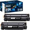 imageValuetoner Compatible 85A Toner Replacement for HP 85A Black Toner Cartridge CE285A for HP Laserjet P1102W Laserjet Pro P1109W P1102W P1102 M1212NF M1217NFW MFP M1212 M1217 M1132 Printer 2 Black