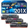 imageValuetoner Compatible Toner Cartridge Replacement for HP 201X 201A CF401X CF402X CF403X High Yield for Color Laserjet Pro MFP M277dw M252dw M277 M252 M277n M252n Printer 3Pack Cyan Magenta Yellow