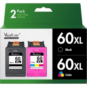 imageValuetoner 245XL Ink Cartridge Replacement for Canon 245XL Black Ink PG245XL 245 XL 243 for PIXMA TR4520 MX492 TS3122 MX490 MG3022 MG2522 MG2920 MG2420 MG2520 MG2922 MG2924 MG3029 Printer 2 Blackfor hp ink 60 xl