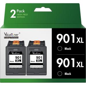 imageValuetoner 245XL Ink Cartridge Replacement for Canon 245XL Black Ink PG245XL 245 XL 243 for PIXMA TR4520 MX492 TS3122 MX490 MG3022 MG2522 MG2920 MG2420 MG2520 MG2922 MG2924 MG3029 Printer 2 Black901XL
