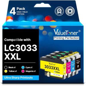 imageValuetoner 245XL Ink Cartridge Replacement for Canon 245XL Black Ink PG245XL 245 XL 243 for PIXMA TR4520 MX492 TS3122 MX490 MG3022 MG2522 MG2920 MG2420 MG2520 MG2922 MG2924 MG3029 Printer 2 Blackfor brother lc3033 ink cartridges xxl