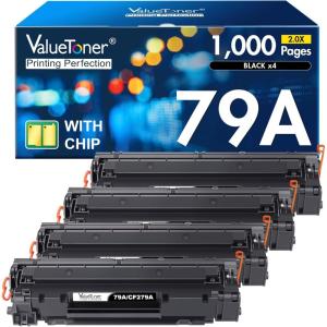 imageValuetoner Compatible Toner Cartridge Replacement for HP 94A Toner Cartridge Black CF294A to use with Laserjet Pro MFP M148dw M148fdw M118dw M149fdw Laserjet M148 M118 M149Black 4 Pack79a black