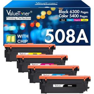 imageValuetoner Compatible Toner Cartridge Replacement for HP 94A Toner Cartridge Black CF294A to use with Laserjet Pro MFP M148dw M148fdw M118dw M149fdw Laserjet M148 M118 M149Black 4 Pack508a black and color
