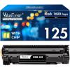 imageValuetoner Compatible Toner Cartridge Replacement for Canon 125 Black Toner Cartridge CRG125 3484B001AA High Yield for ImageClass MF3010 LBP6030w LBP6000 LBP6000B LBP6020 LBP6020B LBP6018 Printer
