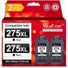 image275XL PG275 XL Ink Cartridge for Canon 275 Black Ink High Capacity Compatible with Canon Printers Pixma TR4720 TS3720 TS3522 TR4722 TS3722 TS3520 TS3700 TR4723 TS3500 TR4700 2 Black